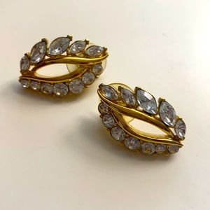 Real trifari vintage earrings